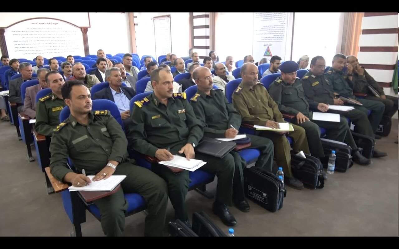 وزارة الداخلية تُدشّن ورشة تدريبية لمدراء الشئون القانونية