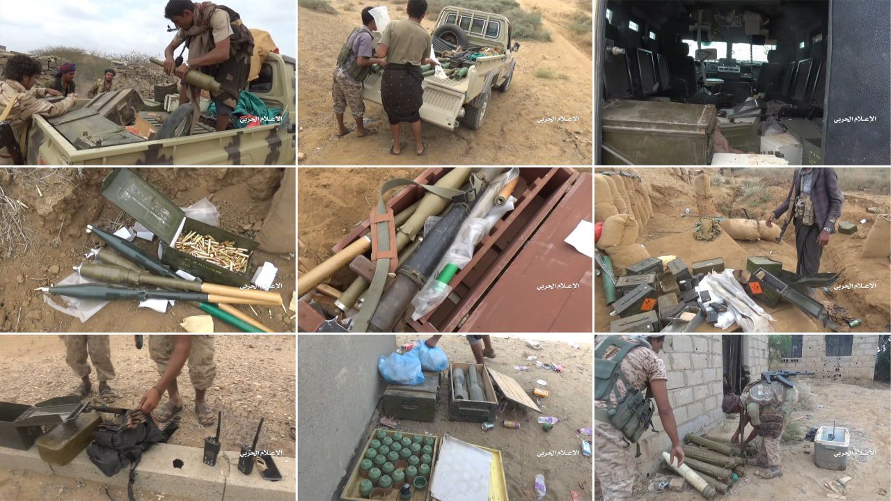 ورد الان بالصور .. صد زحف واسع للتحالف في محور حرض وعملية معاكسة لاستعادة مواقع وتكبيد العدو خسائر فادحة ...