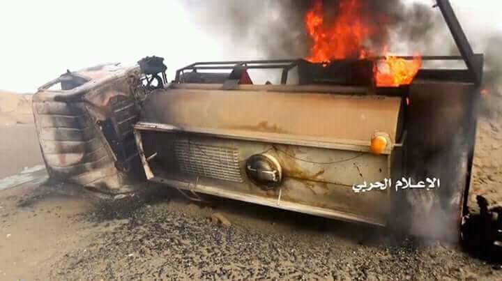 الساحل الغربي : صورمن جولة الاعلام الحربي على الآليات التي تم تدميرها واحراقها بالولاعات في الفازة