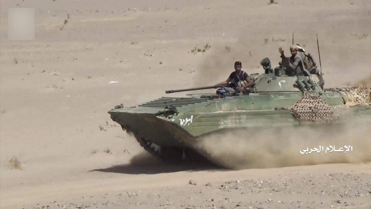 الجوف : الإعلام الحربي يعرض مشاهد تطهير معسكر اللبنات والمرازيق