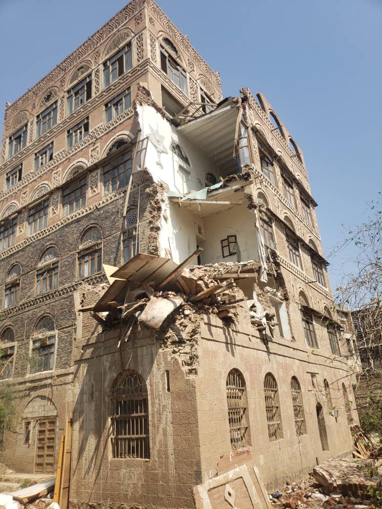 هيئة المدن التاريخية تستقبل أكثر من 300 بلاغ... وسكان صنعاء يناشدون الدولة بالتدخل العاجل
