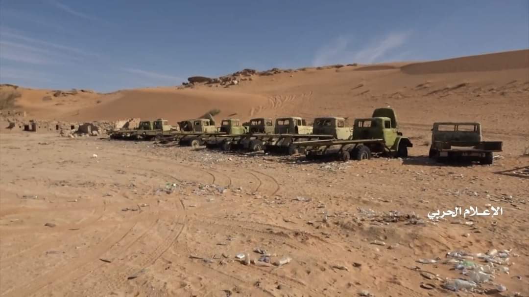 عمليه فجر الصحراء  بالجوف : وثائق وآبار النفط بيد قوات صنعاء .. صور